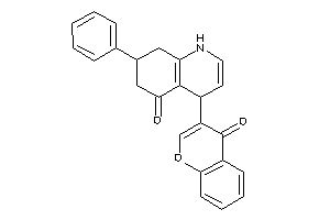 4-(4-ketochromen-3-yl)-7-phenyl-4,6,7,8-tetrahydro-1H-quinolin-5-one