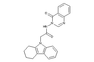 N-(4-ketoquinazolin-3-yl)-2-(1,2,3,4-tetrahydrocarbazol-9-yl)acetamide