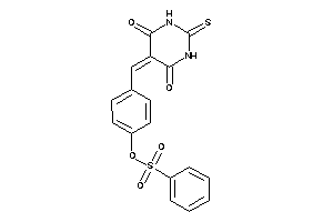 Benzenesulfonic Acid [4-[(4,6-diketo-2-thioxo-hexahydropyrimidin-5-ylidene)methyl]phenyl] Ester