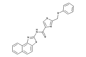 N-benzo[e][1,3]benzothiazol-2-yl-2-(phenoxymethyl)thiazole-4-carboxamide