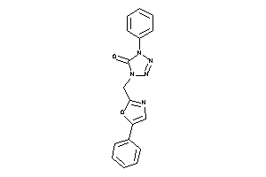 1-phenyl-4-[(5-phenyloxazol-2-yl)methyl]tetrazol-5-one