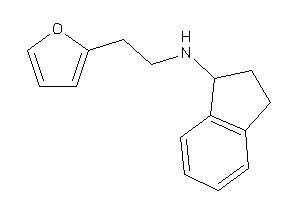 2-(2-furyl)ethyl-indan-1-yl-amine