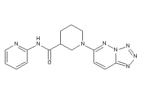 N-(2-pyridyl)-1-(tetrazolo[5,1-f]pyridazin-6-yl)nipecotamide