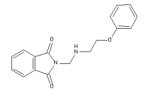 2-[(2-phenoxyethylamino)methyl]isoindoline-1,3-quinone