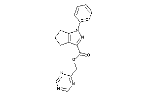 1-phenyl-5,6-dihydro-4H-cyclopenta[c]pyrazole-3-carboxylic Acid S-triazin-2-ylmethyl Ester