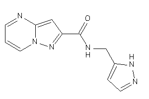 N-(1H-pyrazol-5-ylmethyl)pyrazolo[1,5-a]pyrimidine-2-carboxamide