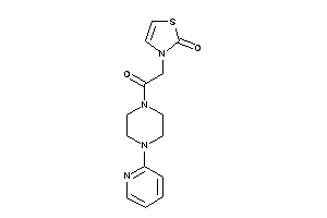 3-[2-keto-2-[4-(2-pyridyl)piperazino]ethyl]-4-thiazolin-2-one