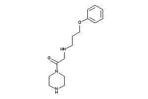 2-(3-phenoxypropylamino)-1-piperazino-ethanone