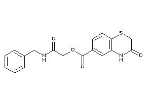 3-keto-4H-1,4-benzothiazine-6-carboxylic Acid [2-(benzylamino)-2-keto-ethyl] Ester