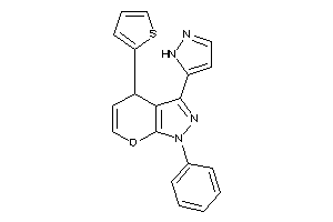 1-phenyl-3-(1H-pyrazol-5-yl)-4-(2-thienyl)-4H-pyrano[2,3-c]pyrazole