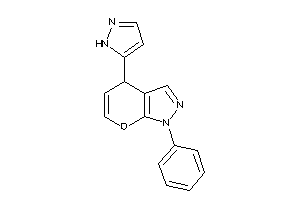 1-phenyl-4-(1H-pyrazol-5-yl)-4H-pyrano[2,3-c]pyrazole