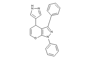 Image of 1,3-diphenyl-4-(1H-pyrazol-4-yl)-4H-pyrano[2,3-c]pyrazole