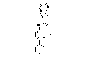 N-(7-morpholinobenzofurazan-4-yl)pyrazolo[1,5-a]pyrimidine-2-carboxamide