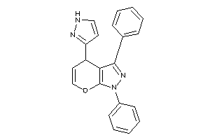 Image of 1,3-diphenyl-4-(1H-pyrazol-3-yl)-4H-pyrano[2,3-c]pyrazole