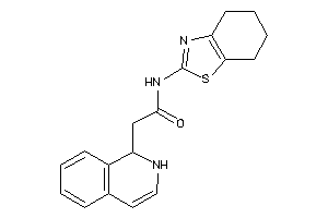 Image of 2-(1,2-dihydroisoquinolin-1-yl)-N-(4,5,6,7-tetrahydro-1,3-benzothiazol-2-yl)acetamide
