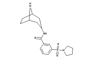 N-(8-azabicyclo[3.2.1]octan-3-yl)-3-pyrrolidinosulfonyl-benzamide