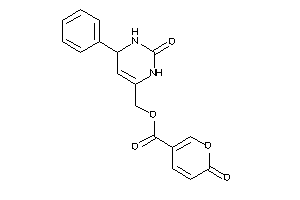 6-ketopyran-3-carboxylic Acid (2-keto-4-phenyl-3,4-dihydro-1H-pyrimidin-6-yl)methyl Ester
