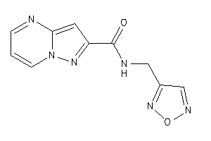 N-(furazan-3-ylmethyl)pyrazolo[1,5-a]pyrimidine-2-carboxamide