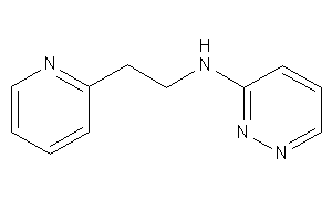 Pyridazin-3-yl-[2-(2-pyridyl)ethyl]amine