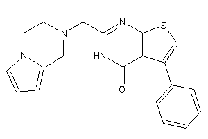 2-(3,4-dihydro-1H-pyrrolo[1,2-a]pyrazin-2-ylmethyl)-5-phenyl-3H-thieno[2,3-d]pyrimidin-4-one