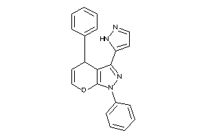 Image of 1,4-diphenyl-3-(1H-pyrazol-5-yl)-4H-pyrano[2,3-c]pyrazole