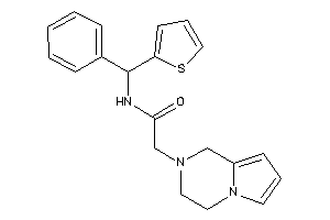 2-(3,4-dihydro-1H-pyrrolo[1,2-a]pyrazin-2-yl)-N-[phenyl(2-thienyl)methyl]acetamide