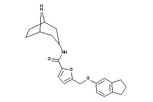 N-(8-azabicyclo[3.2.1]octan-3-yl)-5-(indan-5-yloxymethyl)-2-furamide