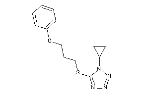 1-cyclopropyl-5-(3-phenoxypropylthio)tetrazole