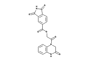 1,3-diketoisoindoline-5-carboxylic Acid [2-keto-2-(3-keto-2,4-dihydroquinoxalin-1-yl)ethyl] Ester