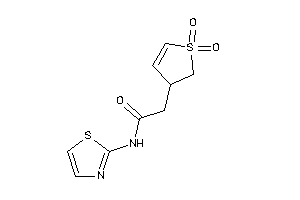 2-(1,1-diketo-2,3-dihydrothiophen-3-yl)-N-thiazol-2-yl-acetamide