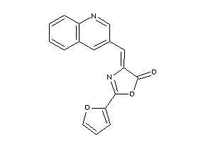 2-(2-furyl)-4-(3-quinolylmethylene)-2-oxazolin-5-one