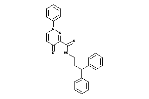 N-(3,3-diphenylpropyl)-4-keto-1-phenyl-pyridazine-3-carboxamide