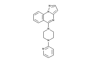 Image of 5-[4-(2-pyridyl)piperazino]pyrazolo[1,5-a]quinazoline