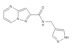 N-(1H-pyrazol-4-ylmethyl)pyrazolo[1,5-a]pyrimidine-2-carboxamide