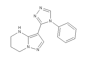 3-(4-phenyl-1,2,4-triazol-3-yl)-4,5,6,7-tetrahydropyrazolo[1,5-a]pyrimidine