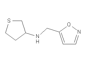 Image of Isoxazol-5-ylmethyl(tetrahydrothiophen-3-yl)amine