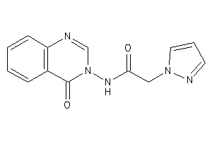 N-(4-ketoquinazolin-3-yl)-2-pyrazol-1-yl-acetamide