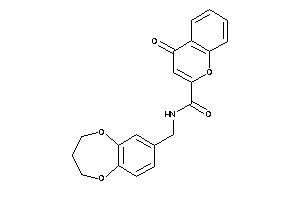 Image of N-(3,4-dihydro-2H-1,5-benzodioxepin-7-ylmethyl)-4-keto-chromene-2-carboxamide