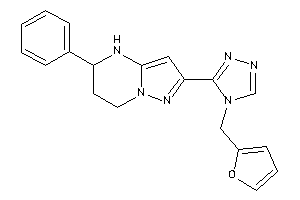 2-[4-(2-furfuryl)-1,2,4-triazol-3-yl]-5-phenyl-4,5,6,7-tetrahydropyrazolo[1,5-a]pyrimidine