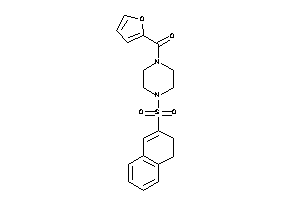 [4-(3,4-dihydronaphthalen-2-ylsulfonyl)piperazino]-(2-furyl)methanone