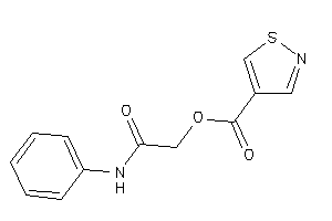 Isothiazole-4-carboxylic Acid (2-anilino-2-keto-ethyl) Ester