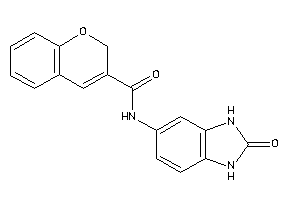 N-(2-keto-1,3-dihydrobenzimidazol-5-yl)-2H-chromene-3-carboxamide