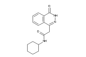 N-cyclohexyl-2-(4-keto-3H-phthalazin-1-yl)acetamide