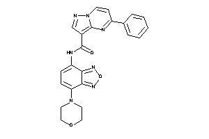 N-(7-morpholinobenzofurazan-4-yl)-5-phenyl-pyrazolo[1,5-a]pyrimidine-3-carboxamide