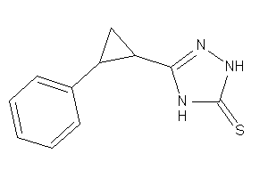 3-(2-phenylcyclopropyl)-1,4-dihydro-1,2,4-triazole-5-thione