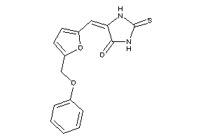 5-[[5-(phenoxymethyl)-2-furyl]methylene]-2-thioxo-4-imidazolidinone