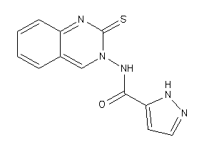 Image of N-(2-thioxoquinazolin-3-yl)-1H-pyrazole-5-carboxamide
