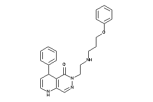 6-[2-(3-phenoxypropylamino)ethyl]-4-phenyl-1,4-dihydropyrido[2,3-d]pyridazin-5-one