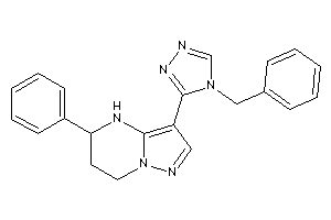 3-(4-benzyl-1,2,4-triazol-3-yl)-5-phenyl-4,5,6,7-tetrahydropyrazolo[1,5-a]pyrimidine