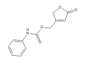 N-phenylcarbamic Acid (5-keto-2H-furan-3-yl)methyl Ester
